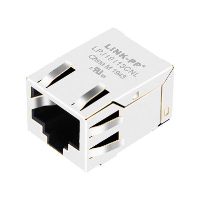 China Hafen J0C-0004NLT PWBs SMT RJ45 Verbindungsstück-1x1 ohne LED LPJ19113CNL zu verkaufen