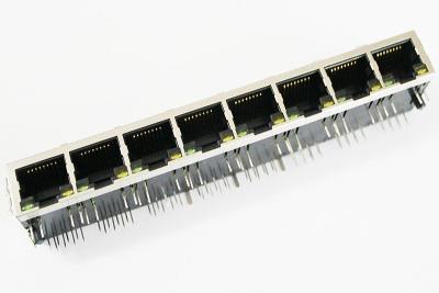 Китай 1 x 8 разъемов P-RJHSE-508x-08 Маунта поверхности Multi-порта RJ45/PCB Mountable продается