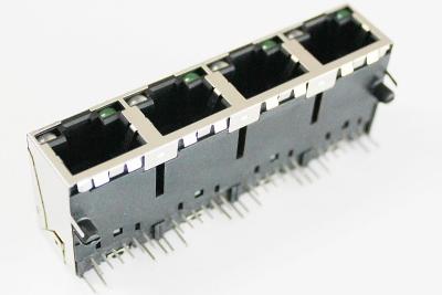 Κίνα Ο πολυ-λιμένας JG0-0032NL RJ45 ο μορφωματικοί Jack/PCB τοποθετεί RJ45 το συνδετήρα που προσαρμόζεται προς πώληση