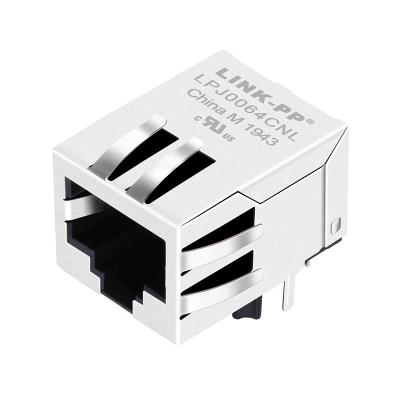 中国 6605424-1 LPJ0064CNL 100Base-T マグネティックRJ45 ジャック・トゥー・ホール 販売のため