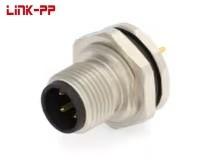 China T4140012041-000 TE M12 Circular Connectors Gold Contact Plating zu verkaufen