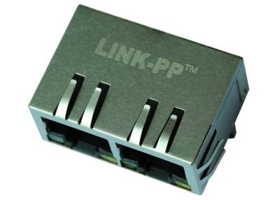 China 2301996-8 gigabit FastJack LPJG26906A4NL del puerto del doble del Multi-puerto RJ45 Jack en venta