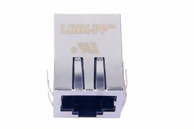 Cina 1X1 linguetta giù RJ45 magnetico Jack, connettore L811-1X1T-03 del PWB di basso profilo RJ45 in vendita