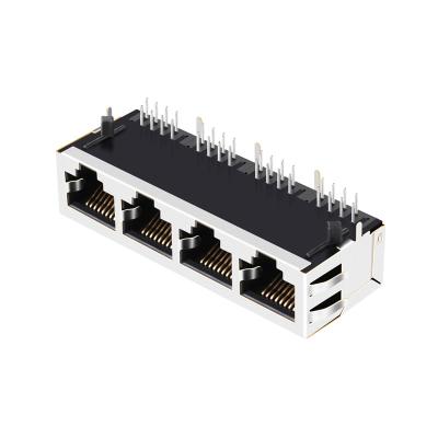 Китай Соединитель локальных сетей Cat5e Rj45 входа 1X4 E6588-UEC3A4-L бортовой продается