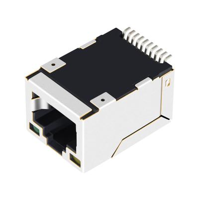 中国 HR963130AEの表面の台紙10/100Mbps SMT RJ45のコネクター 販売のため