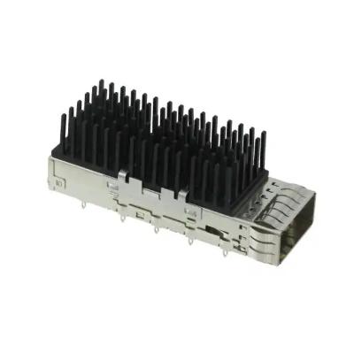 Κίνα 2170704-3 κλουβί θέσης QSFP28 με το συνδετήρα Heatsink Τύπος-κατάλληλο μέσω της τρύπας προς πώληση