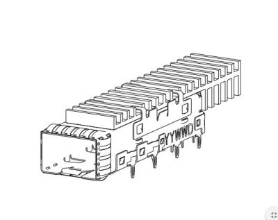 Κίνα DWDM EML LC Duplex Optical Fiber Transceiver 2291634-3 προς πώληση