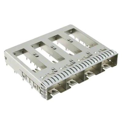 China Gaiola Ganged 2169260-1 da posição SFP+ do ajuste de imprensa do conector 1x4 à venda