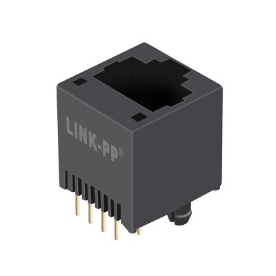 China Krj-5228S8P8CNL Unshielded Verticaal zet RJ45 zonder Magnetische Hefboom LPJE618-1NNL op Te koop