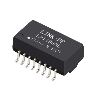 중국 PCB RJ45 근거리 통신망 변압기, 16Pins 자기학 변압기 단위 XFATM9B1 판매용