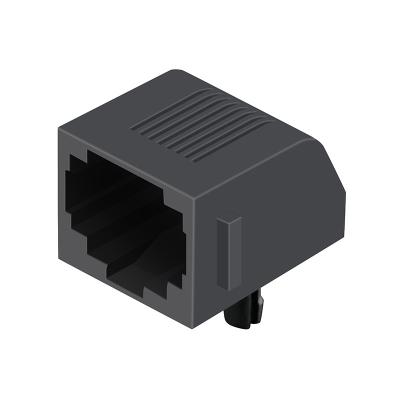 China 5520252-4 Lan RJ45 modularer Jack Connection LPJE171-1NNL zu verkaufen