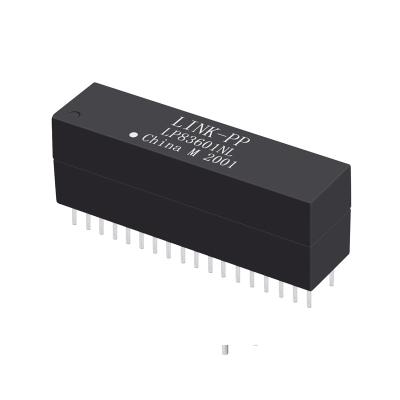 中国 LP83601NLギガビットのイーサネット磁気学モジュール36 Pin THT DG36001G 販売のため