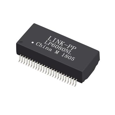 中国 Pin POEギガビット磁気XFMR 1CTへのH6101NLTの代わりPin:1CT、SMD LP6080NL 販売のため