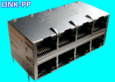 중국 Cisco IP 체계에 있는 RJ45 2x4 항구 기가비트 이더네트 Allpied가 LPJG47561ADNL에 의하여 겹쳐 쌓였습니다 판매용