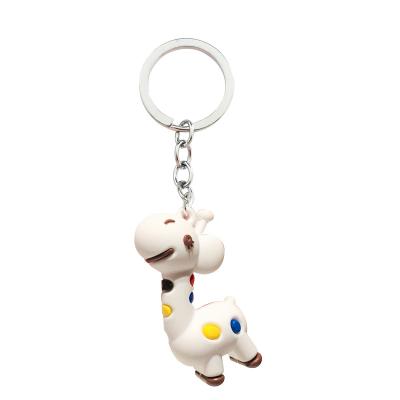 China Multicolor Ring Metal Doll Cartoon Bag Decoration Gift Manufacturers Main PVC Personality Chain Pendant Wholesale Chain Pendant for sale