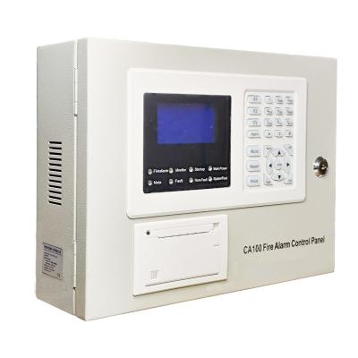 China CA100 Addressable Fire Alarm Control Panel for Main Power Supply Battery Power Supply Detectors and Modules à venda