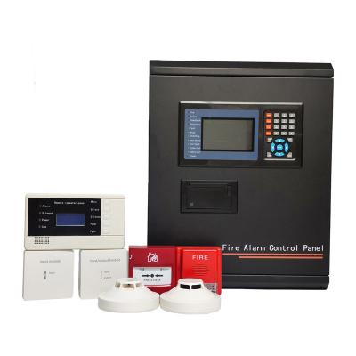 China CA200 Addressable Fire Alarm System Wall Mounted LCD Touch Panel for Building Fire Safety Monitoring for sale