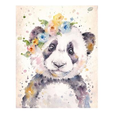 China ASF2069 CREATIVE Cross Stitch Full Square DIY Diamond Painting Animal Cute Bear Dog Rabbit Lion House Mosaic for sale