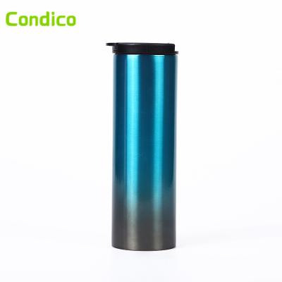 China PORTABLE Double Wall Insulated Coffee Tumbler Vacuum Flask 18/8 Stainless Steel Sport Water Bottle Thermos for sale