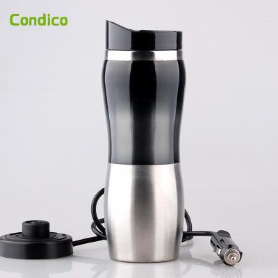 China Viable Portable Cooler Automatic Electric Cup Drink Warmer Car Fridge Heater Holder Socket Travel Cooling Cup for sale