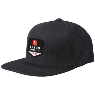 China JOINT Wholesale Custom Cheap Woven Patch Snapback Hats, Own Design Logo Custom Snap Back Hat for sale