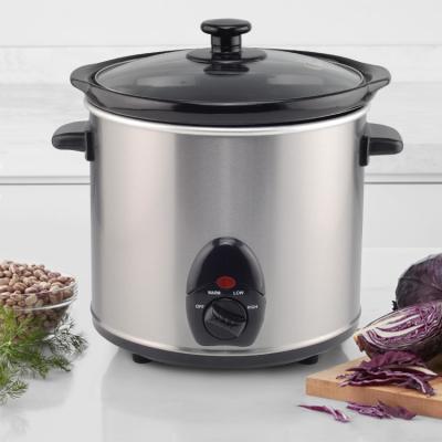 China New Multi Functional Household Cooker Stainless Steel Small Digital Mini Slow Cooker Pot for sale