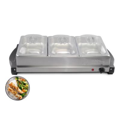 China Amazon STAINLESS STEEL hot sale electric chafing dish buffet food warmer for restaurant party for sale