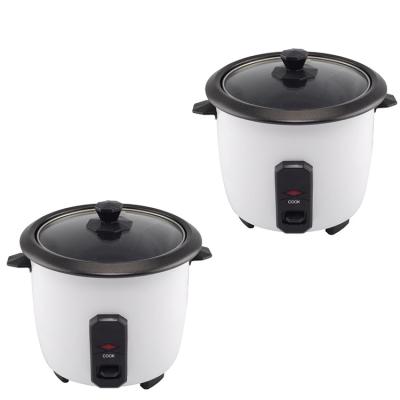 China Various Color Hotel Portable Mini Rice Cooker 2 Cup Rice Cooker With Glass Lid And Anti Handle for sale