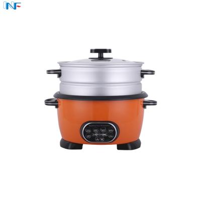 China Household Coating Line Multi Function 3 Cup Pot Shenzhen 700W Electric National Magic Iron Sheet Body Indoor Straight Rice Cooker for sale