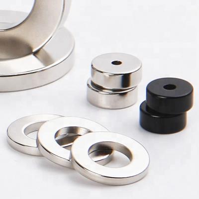 China Super Strong Industrial Magnet Neodymium Permanent Ring Magnets for sale