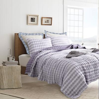 China PORTABLE 3-Piece Fully Quilted Embroidery Comforters Bedspreads for sale