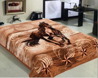 China Wholesale HOT 2019 super soft Korean anti-pilling polyester 2PLY raschel rug embossed 4.5KG mink rug couldy for sale