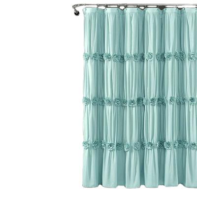 China Sustainable Shower Curtain, Waterproof Fabric Shower Curtain Washable 72 x 72 for sale