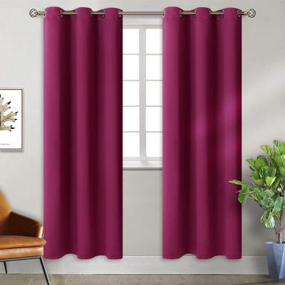 China China Latest Blackout Curtain Wholesale Single Embossed Design Blackout Window Curtain For Living Room for sale