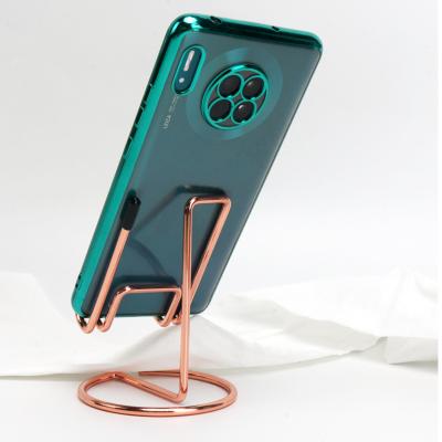 China YS0401B Wholesale High Quality Waterproof Metal Plating Cell Phone Stand Photo Frame Folding Tablet Mobile Stand for sale