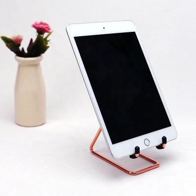 China New YS0814B Waterproof Widely Used Wire Metal Cell Mobile Tablet Ipad Phone Holder Laptop Folding For Office for sale