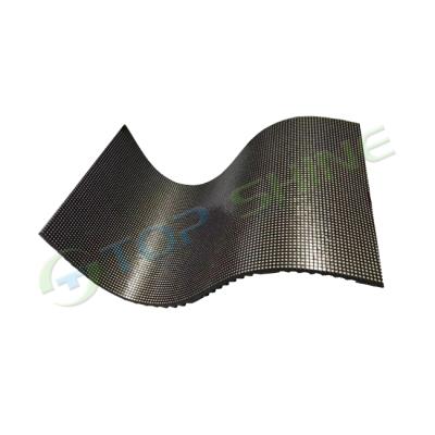 China Indoor Advertising Led Flexible Led Display Screen P2.5 p3 Module Flexible Led Cylindrical Indoor Led Screen for sale