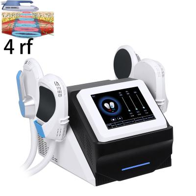 China Newest Weight Loss Professional Portable 4 RF Handles Emslim Neo With Radio Frequency EMS RF Body Sculpt Machine For Muscle Building for sale