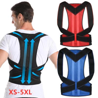 China Back Lumbar Back Braces Braces for Women and Men Shoulder Lumbar Support Straightener Adjustable Posture Corrector for sale