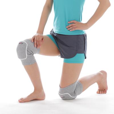 China Breathable Knitted Sponge Yoga Knee Pads Outdoor Sports Volleyball Knee Pads for sale