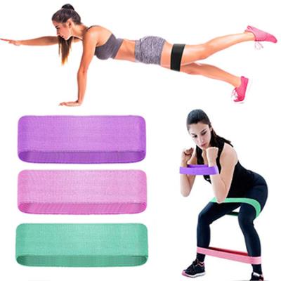 China Yoga Exercise Non Slip New Design Elastic Booty Bands Top Quality Resistance Bands 3 Levels for sale