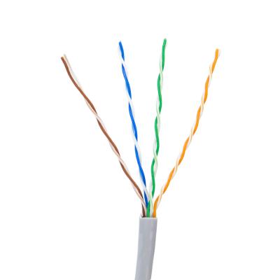 China Copper / Because 26awg 5.5mm Screened Indoor Copper / Because Cat5e SFTP Lan Cable Transmission Network for sale