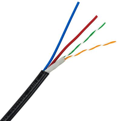 China Copper / for factory low price copper dc power cable outdoor 2pair network cable with power cable for control for sale