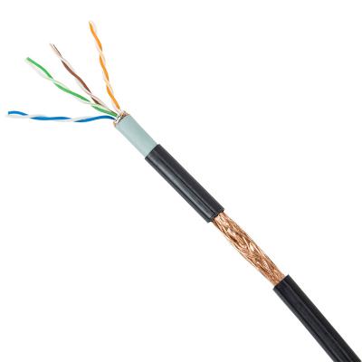 China Copper/Because High Quality Production And Sales Outdoor Copper SFTP Cat5e/Because Lan Network Cable for sale