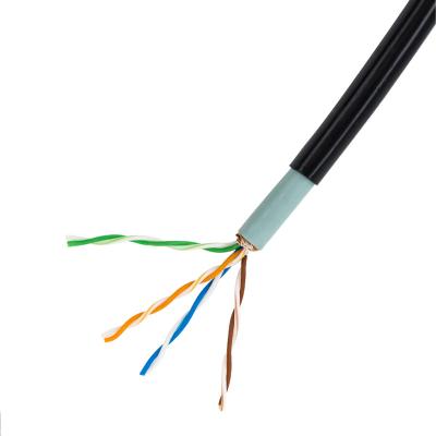 China CCA cat5e cat6 cat6a 25awg CCA cat5e high speed outdoor LAN cable sftp cable suppliers for sale