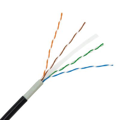 China Copper/Since Outdoor High Speed ​​Ethernet Cable Lan Cable Twisted Pair Utp 23awg Cat6a Cat6 Cat5e Since Waterproof CCA Cable 1000ft for sale