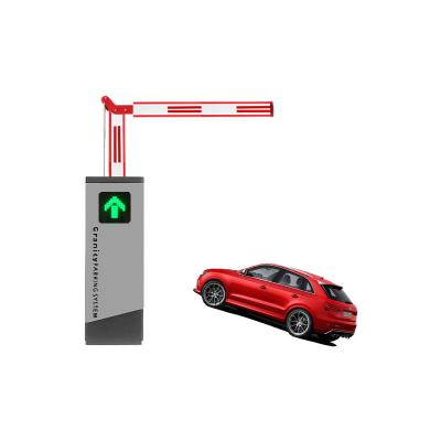 China LED Cabinet Full-auto Automatic Parking Boom Barrier Gate For Parking Lot for sale