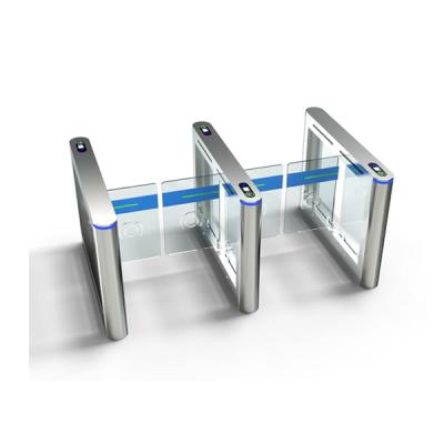 China 304 Stainless Steel Automatic Fast Entry Security Speed ​​Gate Swing Barrier Turnstile Gate for sale