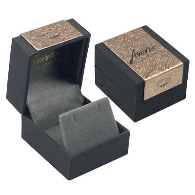 China Luxury Fashion Plastic Jewelry Packaging Earring Boxes With Logo for sale