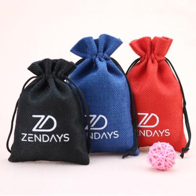 China Eco Friendly Personalized Custom Logo Jute Bag Recyclable Wholesale For Coffee Beans Packing for sale